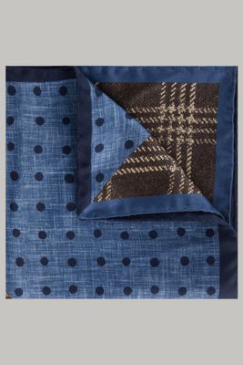 Pochette deux imprimés en soie