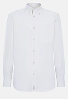 Camisa Blanca De Oxford Algodón Orgánico Reg