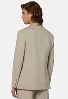 Chaqueta Beige De Nailon B Tech