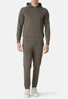 Sweat À Capuche En Interlock Technique Extensible