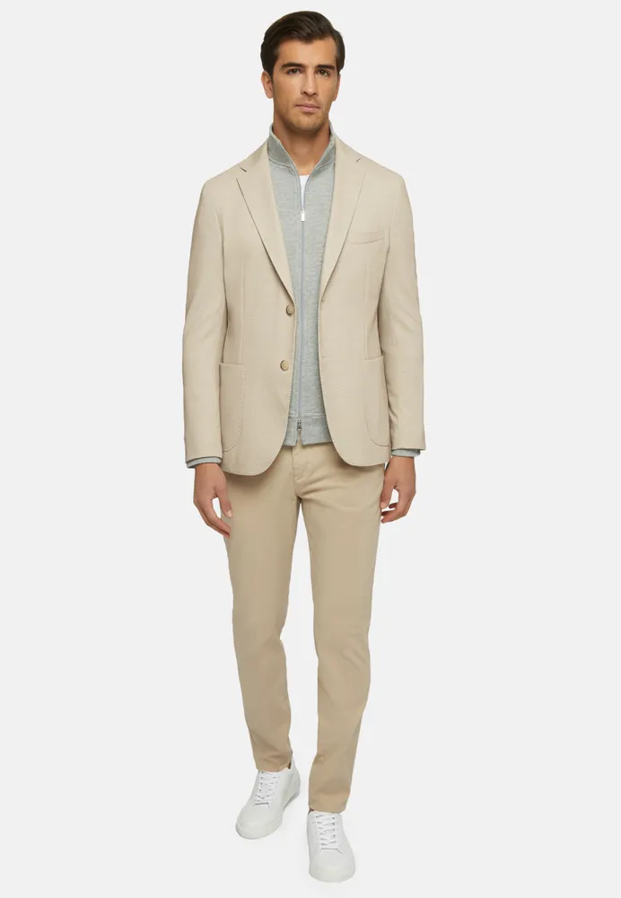 Jersey Printed Fancy Blazer