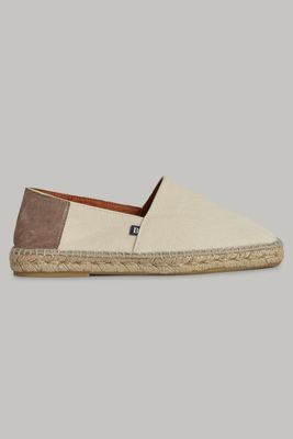 Espadrilles en toile et daim