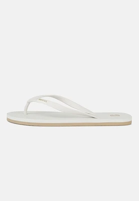 Chanclas Blancas De Goma