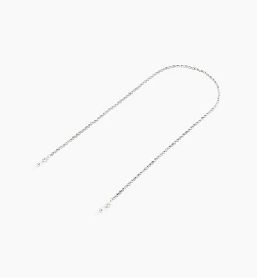 Slender Twist Stainless Eyewear Chain 700 mm