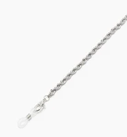 Slender Twist Stainless Eyewear Chain 700 mm