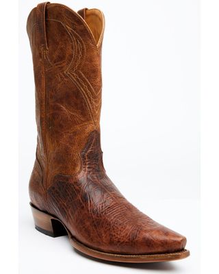 El Dorado Men's Rust Bison Western Boots - Snip Toe