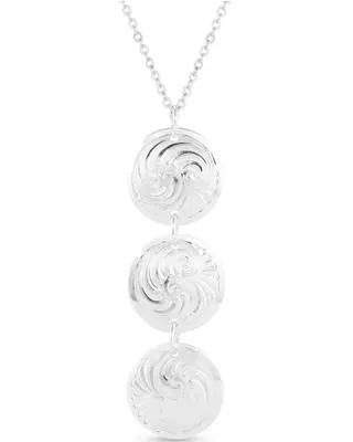 Montana Silversmiths Women's Triple Concho Dangle Necklace