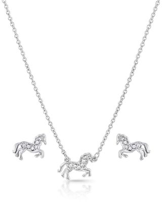 Montana Silversmiths Women's All The Pretty Horses Jewelry Set