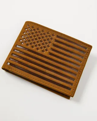 Cody James Men's Dark Brown Liberty Bi-Fold Wallet