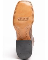 Shyanne Women's Lasy Floral Embroidered Western Boots - Broad Square Toe