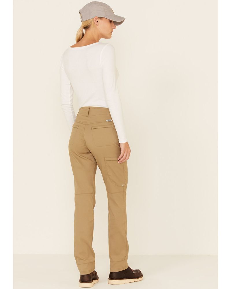 Wrangler Women's Tan Utility Pants - Slim
