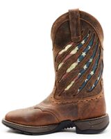 Shyanne Women's Xero Gravity Lite Flag Western Performance Boots - Broad Square Toe