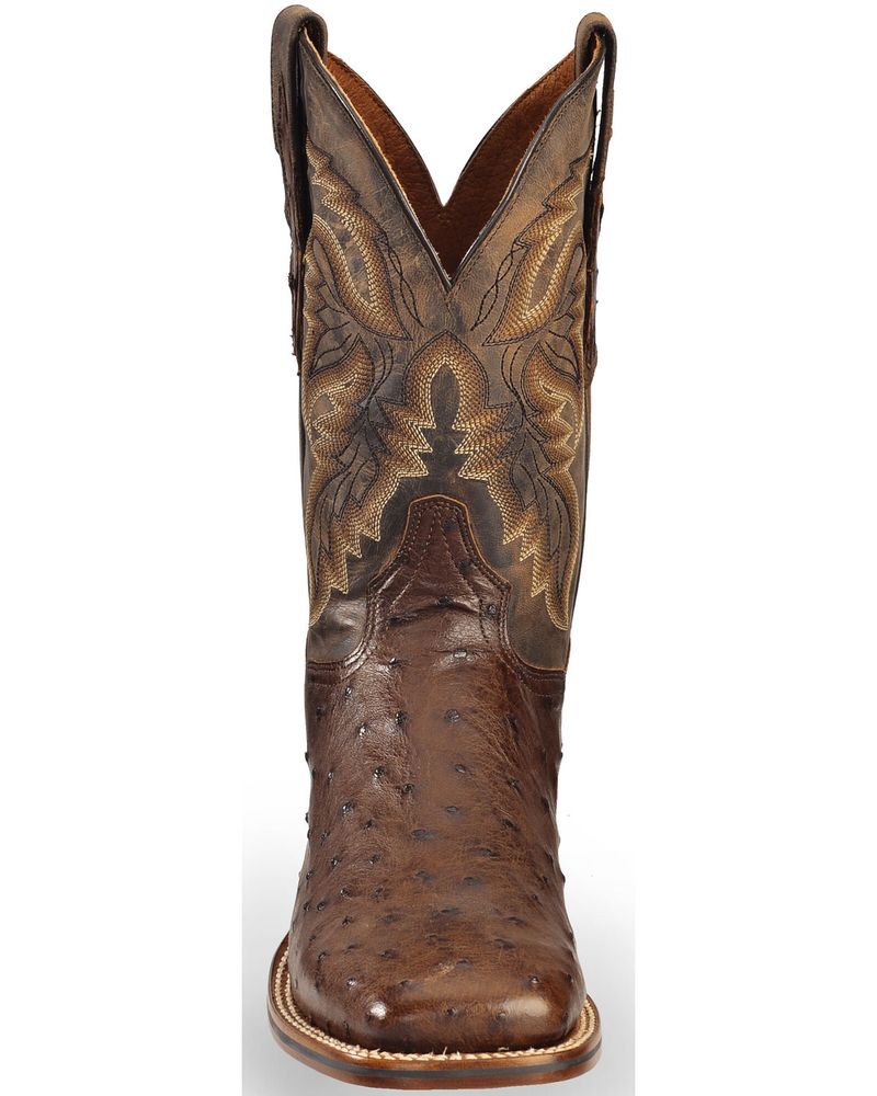 Dan Post Men's Alamosa Exotic Ostrich Cowboy Certified Boots