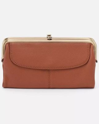 Hobo Women's Lauren Cashew Leather Clutch Wallet