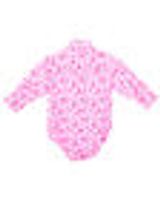 Cowgirl Hardware Infant Girls' Pink Daisy Rider Print Long Sleeve Snap Western Onesie