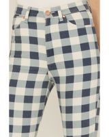Wrangler Women's Checkered Flare Jeans
