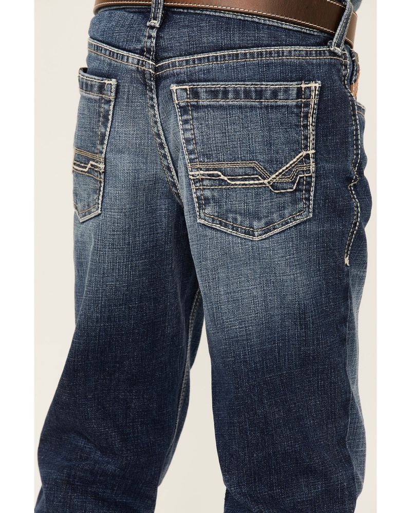 Ariat Boys' B4 Relaxed Augustus Stretch Bootcut Jeans