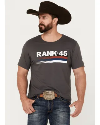 RANK 45 Men's USA Gradient Short Sleeve T-Shirt