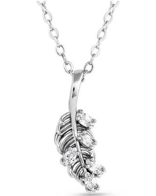 Montana Silversmiths Women's Bridgerton Feather Necklace