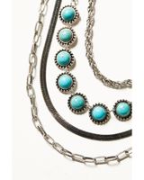 Shyanne Women's Layered Snake Chain Necklace