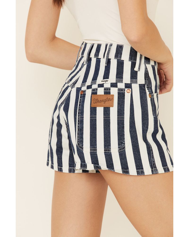 Wrangler Women's Striped Shorts