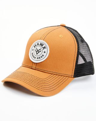 Hawx Men's Circle Logo Patch Mesh-Back Ball Cap