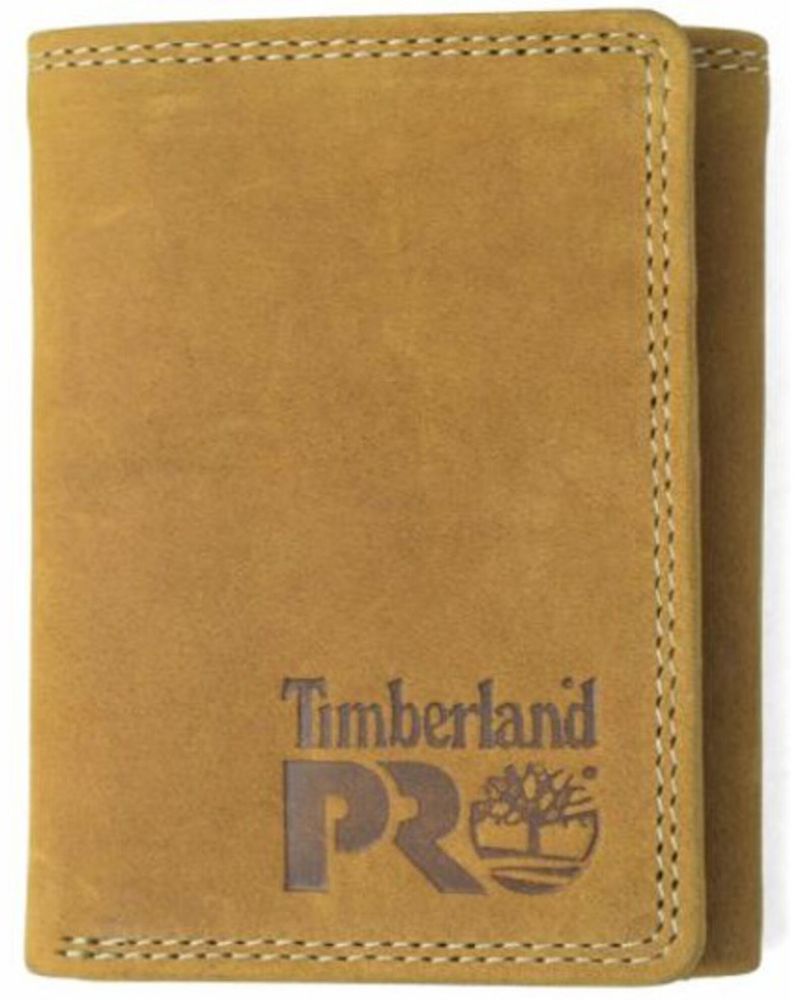 Timberland Pro Men's Wheat Basic Trifold Wallet