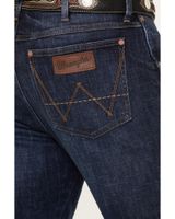 Wrangler Retro Men's Merriam Dark Wash Stretch Slim Bootcut Jeans - Big