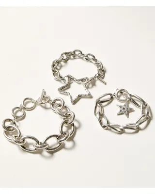Idyllwind Women's Silver 3-piece Jessie Bracelet Set