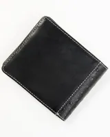 Cody James Men's Stitched Leather Bi-Fold Wallet