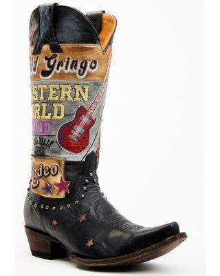 Old Gringo Women's Paradise Vesuvio Embroidered Tall Western Boots - Snip Toe