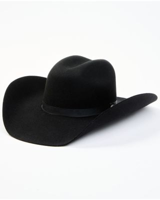 Cody James Men's 3X Black 6 Line Band Wool Felt Western Hat