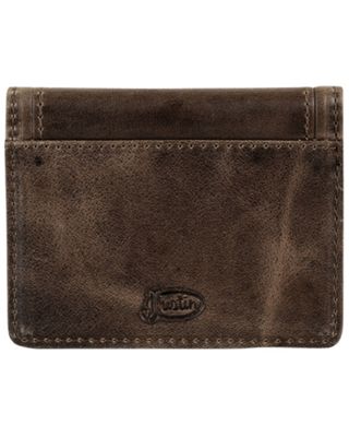 Justin Men's Brown Front Pocket Serape Bifold Wallet