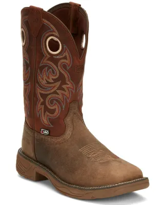 Justin Men's Rush Western Work Boots - Composite Toe
