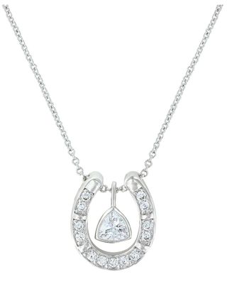 Montana Silversmiths Women's Treasured Trillion Necklace