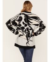Idyllwind Women's Alice Floral Abstract Cardigan