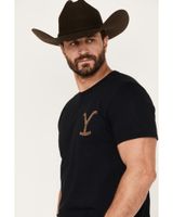 Changes Men's My Land Rules Yellowstone Graphic T-Shirt