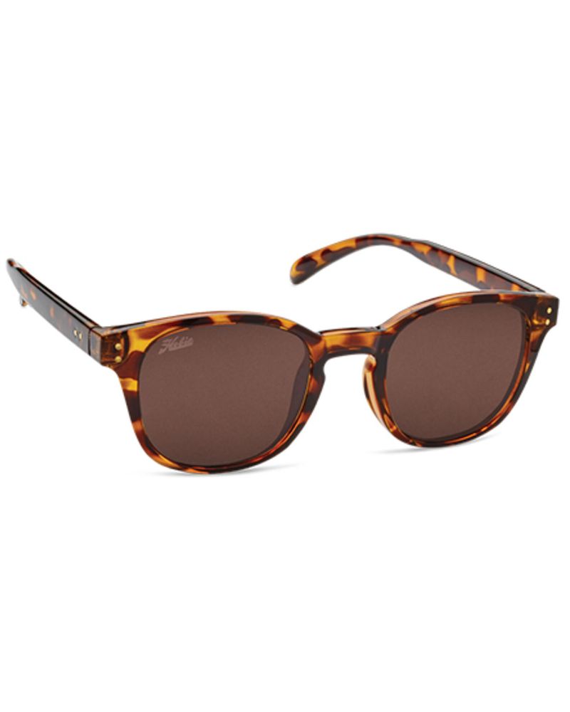 Hobie Wright Shiny Brown Tortoise & Copper PC Polarized Sunglasses