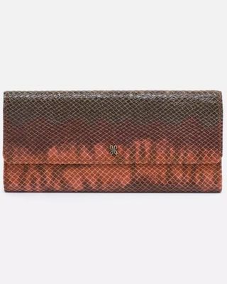 Hobo Women's Jill Large Trifold Leather Wallet