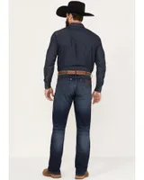 Wrangler Retro Men's 88MWZ Stone Dark Wash Slim Straight Stretch Denim  Jeans | Alexandria Mall