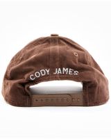 Cody James Men's Brown Corduroy True American Logo Patch Ball Cap