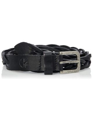 Timberland Women's Braided Casual Leather Belt