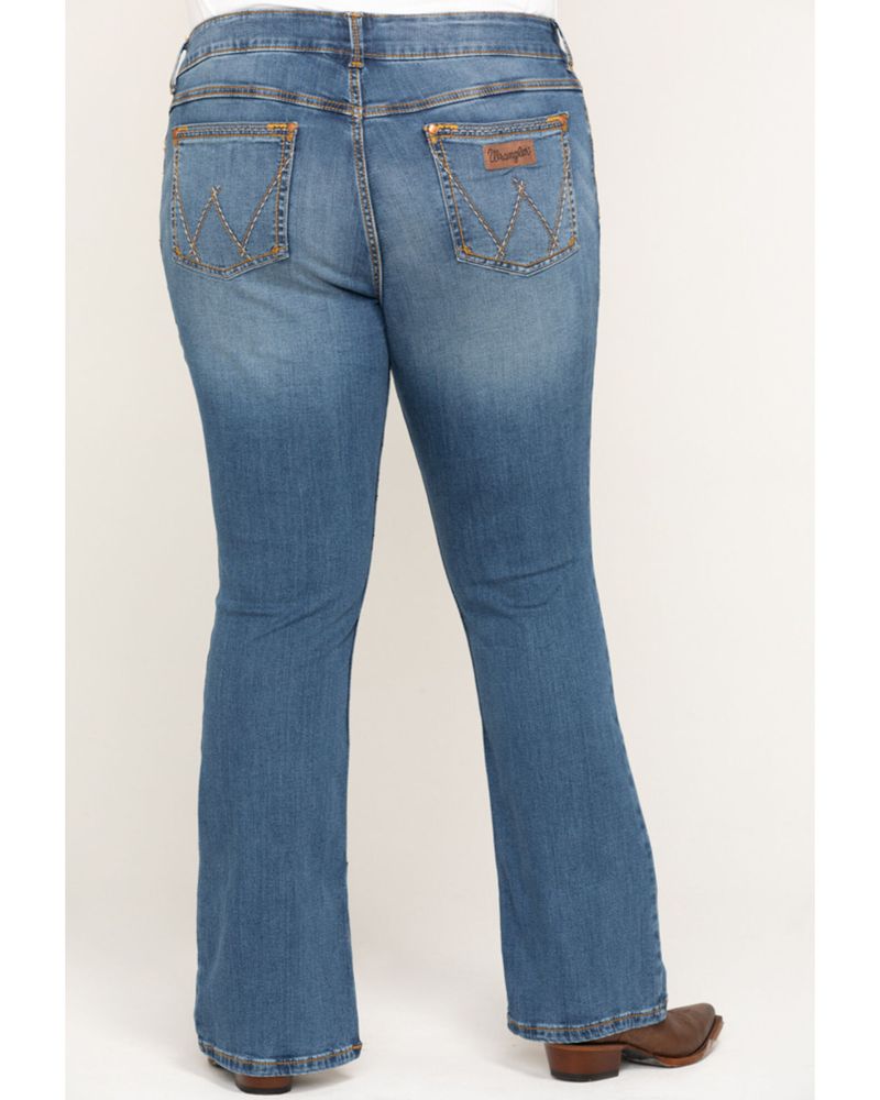 Wrangler Retro Women's Mae Mid Rise Jeans - Plus