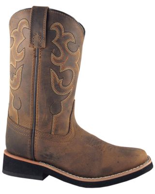 Smoky Mountain Boys' Pueblo Western Boots - Broad Square Toe