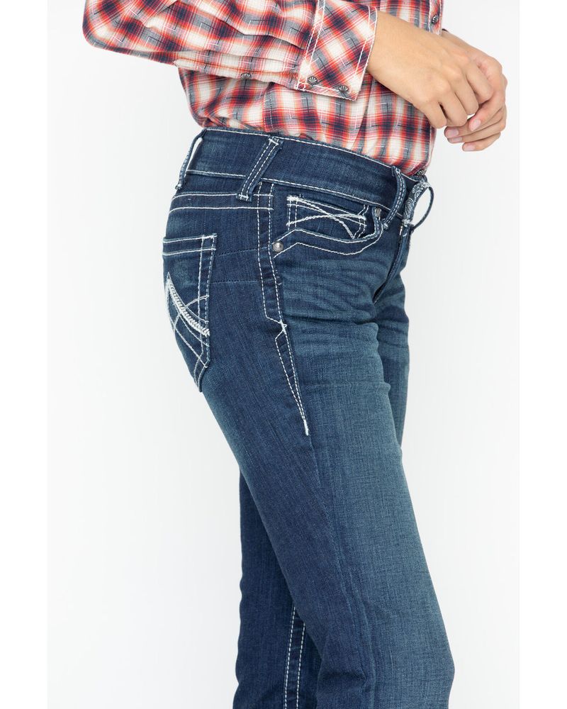 Ariat Women's Real Denim Ocean Straight Leg Riding Jeans