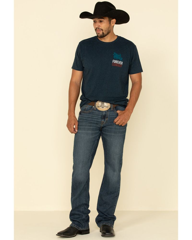 Cody James Men's Forever Cowboy Graphic Short Sleeve T-Shirt