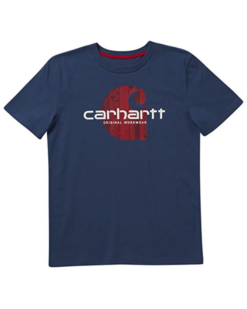 Carhartt Boys' Woodgrain C T-Shirt