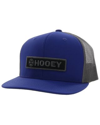 Hooey Men's Lock-Up Logo Patch Mesh Back Trucker Cap
