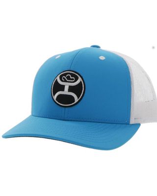 HOOey Men's Primo Logo Embroidered Mesh Back Trucker Cap