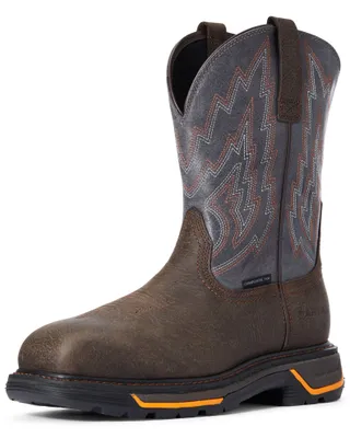 Ariat Men's Iron Big Rig Western Work Boots - Composite Toe